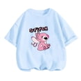 thumbnail image 3 of Conjunto de camiseta para niños, camiseta de dibujos animados de Disney Lilo Stitch, camiseta de manga linda de Stitch, camiseta gráfica Y2k, traje de camión para niñas y niños, 3 of 5