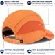 thumbnail image 3 of Quick Dry Run Hat Cooling Breathable Mesh, 3 of 5