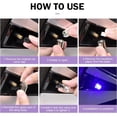 thumbnail image 3 of 4 PCS LED Tire Valve Stem Cap Lights, 360 Degree Rotating Motion Activated Wheel Lights, Waterproof Flash Valve Lights for Cars, Trucks and SUVs, 3 of 8