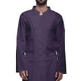 thumbnail image 3 of Atasi Cotton Satin MensÂ&nbsp;KurtaÂ&nbsp;Solid Chinese Collar Mens LongÂ&nbsp;KurtaÂ&nbsp;Shirt, 3 of 5