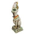 thumbnail image 4 of Egyptian God Of The Dead And Rebirth Osiris Mummy On Hieroglyphic Base Statue, 4 of 6