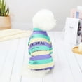 thumbnail image 5 of Add Velvet Fruit Pet Dog Hoodie Pitbull Pug Teddy Christmas Halloween Fruit Cosplay Coat Party Events Costume Puppy Jumpsuit Cat Jacket Small Dog Clothes, 5 of 6