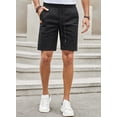 thumbnail image 3 of Chase Secret Mens Cargo Shorts Drawstring Summer Beach Stretch Twill Chino Golf Casual Shorts 36, 3 of 6