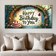 thumbnail image 7 of Colorful 3D Style Happy Birthday Banner Party Decoration Backdrop Photography Prop for Birthday Parties Family Gatherings Celebration Events Photo Booths, 7 of 7