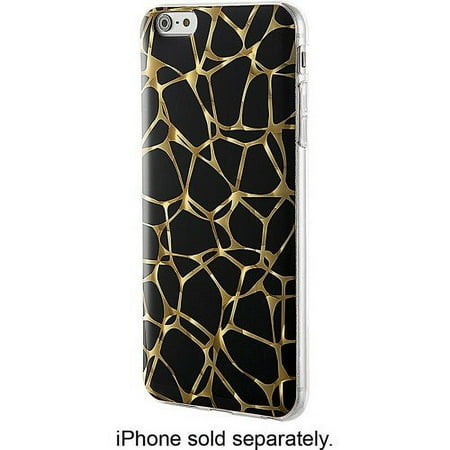 Dynex Case for iPhone 6 Black/Gold