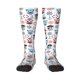 thumbnail image 1 of Fotbe Nautical And Pirate Owls Calcetas Divertidas Estampadas para Hombre y Mujer, Calcetas de Algodón hasta la Rodilla para Caminar, Correr, Enfermería y Embarazo, 1 of 6