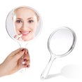 thumbnail image 4 of Xingzhi 2x Easy To Carry Double-Sided Handheld Mirror Clear And Convenient Wide Application Makeup Mirror white 5Set, 4 of 6