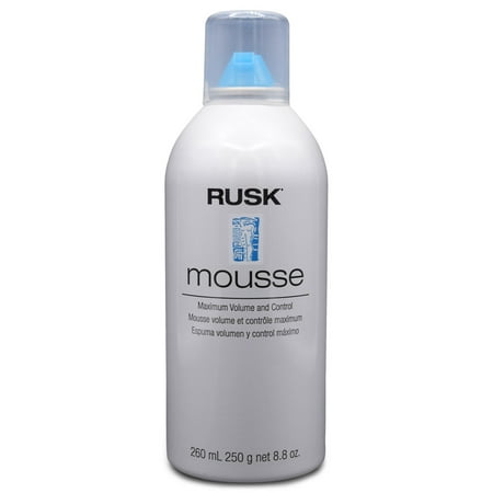 Rusk Mousse Maximum Volume And Control, 8.8 Oz