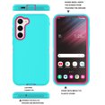 thumbnail image 2 of Galaxy S23 Plus Cases, Sturdy Phone Case for Samsung Galaxy S23 Plus / S23 + , Njjex Shockproof Heavy Duty Hard Plastic & Rubber Rugged Bumper 3-in-1 Case Cover - Mint, 2 of 7