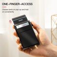 thumbnail image 2 of Tarjetero plegable YESIIW delgado con bloqueo RFID para hombre, 2 of 6