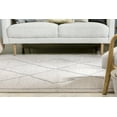 thumbnail image 6 of Well Woven Harlow Cora Moroccan Lattice Trellis Beige 5'3" x 7'3" Area Rug, 6 of 8