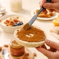 thumbnail image 4 of Chenmei Trendy Home Essentials Kitchen Utensils: 304 Stainless Hammered Butter Cheese Baking Tools Dessert Jam, 4 of 8