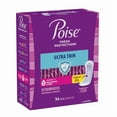 thumbnail image 3 of Poise Serviettes d'Incontinence Ultraminces pour Femmes, 5 Gouttes, Absorption Maximale, Régulières, 36 Unités, 3 of 5