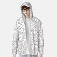 thumbnail image 2 of Fotbe Veste de Protection Solaire UPF 50+ pour Hommes et Femmes avec Capuche et Poches, Randonnée, Performance Extérieure-3TG, 2 of 7