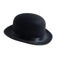 thumbnail image 1 of CAIROYAR Accesorio de disfraz de estilo tradicional con sombrero de bombín, 1 of 7