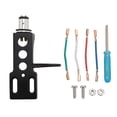 thumbnail image 2 of Universal Phono Turntable Head Shell, Aluminum Alloy Phono Headshell for Turntables Cartridge, 2 of 7