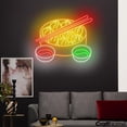 thumbnail image 2 of Craftnamesign Dim Sum Neon Art Signboard, Chinese Dim Sum Led Light, Chinese Restaurant Wall Art, 2 of 5