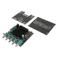 thumbnail image 2 of Placa amplificadora de potencia Bluetooth ZK MT21, módulo amplificador de potencia de sonido de 2,1 canales CC de 12 V a 24 V para altavoz de 20 a 100 W y 4 a 8 Ω, 2 of 12