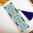 thumbnail image 4 of Kits de punto de cruz de doble cara para bricolaje, juego de marcapáginas bordado con cuentas de algodón de 14 quilates Hugtrwg Para estrenar, 4 of 9