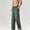 (Casual 234)Army Green, variant on Mens Pants Casual Trousers Summer Solid Color Fashion Drying Ice Silk Cropped Loose Straight Leg Full Length Pants Plus Size