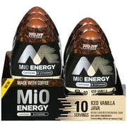 MiO Energy Iced Vanilla Java Sugar Free Water Enhancer, 1.62 fl oz Bottle
