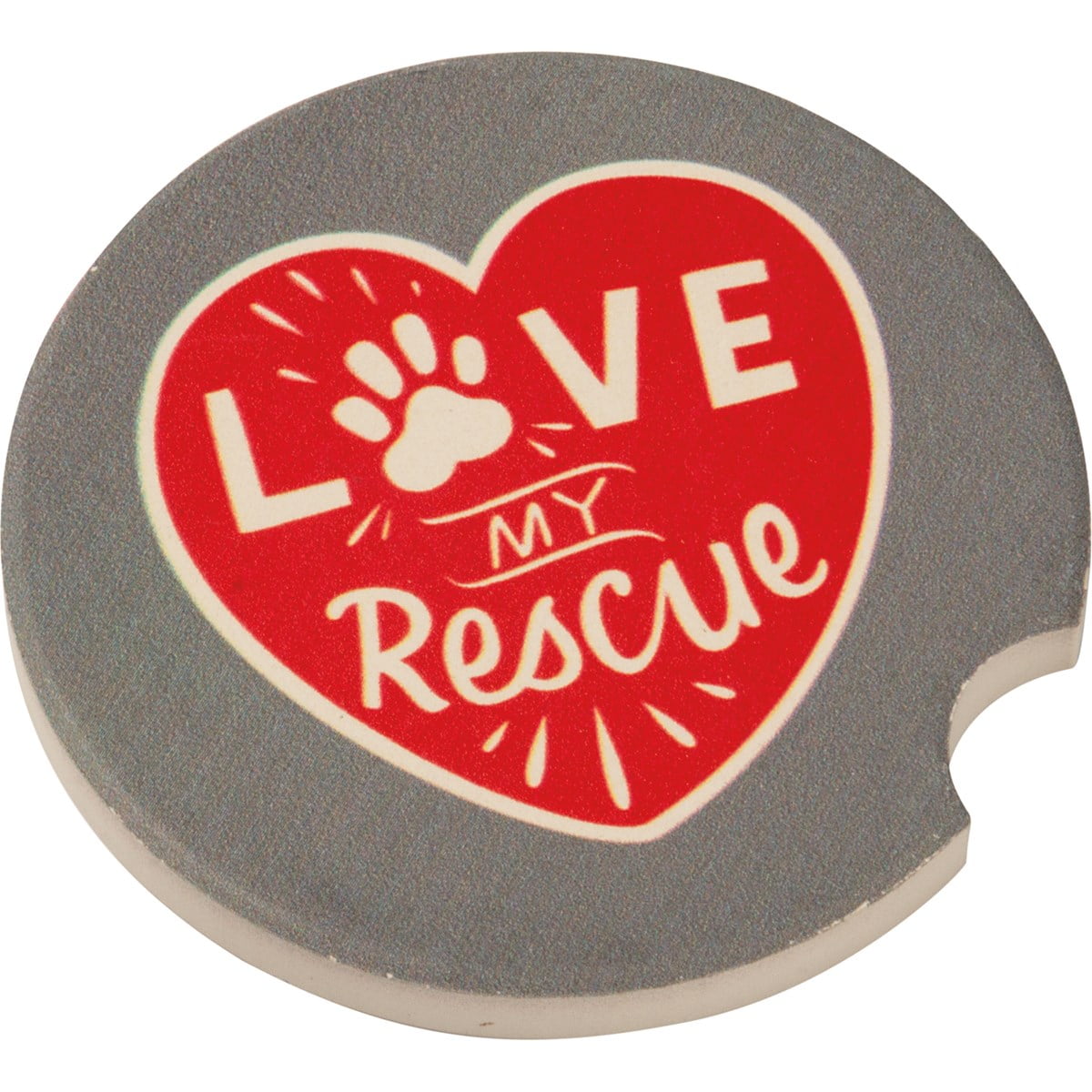 Set of 2 Stone Car Coasters