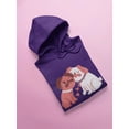 thumbnail image 3 of Lovely Dogs Hoodie Women -Smartprints Designs, Female XX-Large, 3 of 4