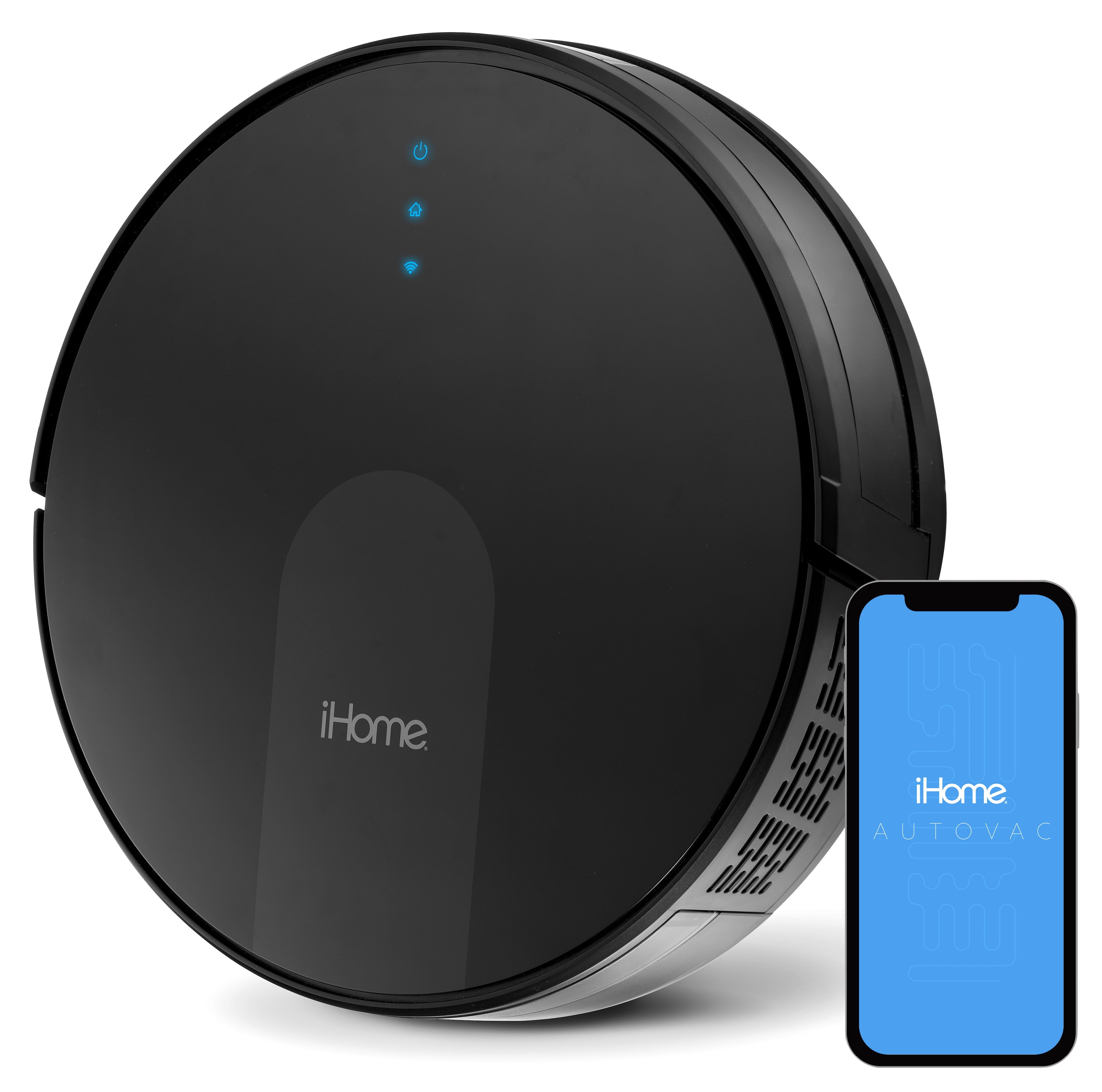 iHome AutoVac Eclipse G 2in1 Robot Vacuum and Mop with Homemap