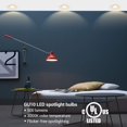 thumbnail image 2 of Bombilla LED DEWENWILS GU10 de 7 W (equivalente a 50 W), 3000 K, regulable, paquete de 6, 2 of 7