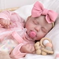 thumbnail image 2 of Muñeca Reborn UOFTKIZ Real Life Girl de 50 cm con atuendo y acceso., 2 of 7