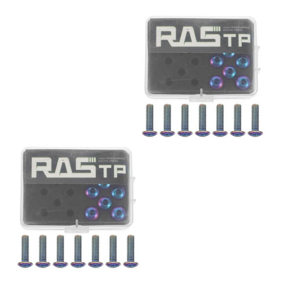 FRCOLOR 2 Sets  Round Head Steering Wheel Screws Car Racing Fixing And Car Repair Screws Steering Wheel Installation Auto Maintenance Car Accessory Supplies