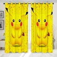 thumbnail image 5 of Pokemon Pikachu 3D Cartoon Super 2 Panels/Set Window Curtains Game Anime Blockout Photo Curtain Print Fabric Window Gift, 5 of 5