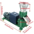 thumbnail image 5 of 220V Feed Pellet Mill Machine 4MM Chicken Feed Granulator 4 Pressure Roller 200KG/H, 5 of 13