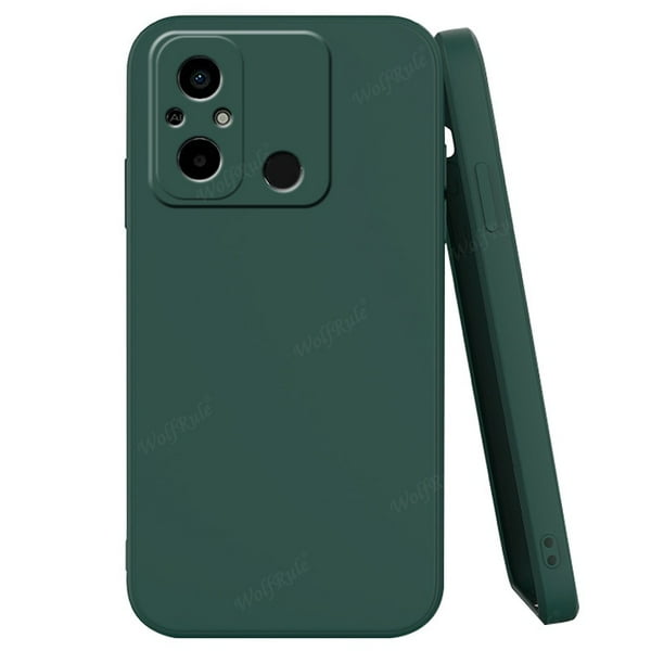 Carcasa Para Xiaomi Redmi 12C 10C 9C Silicona Líquida A Prueba De Golpes Parachoques Trasero TPU Funda Blanda