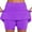 Purple, variant on MPWEGNP Women's Tennis Golf Skirts High Waisted with Pockets Inner Shorts for Athletic Skorts Sports Running Black