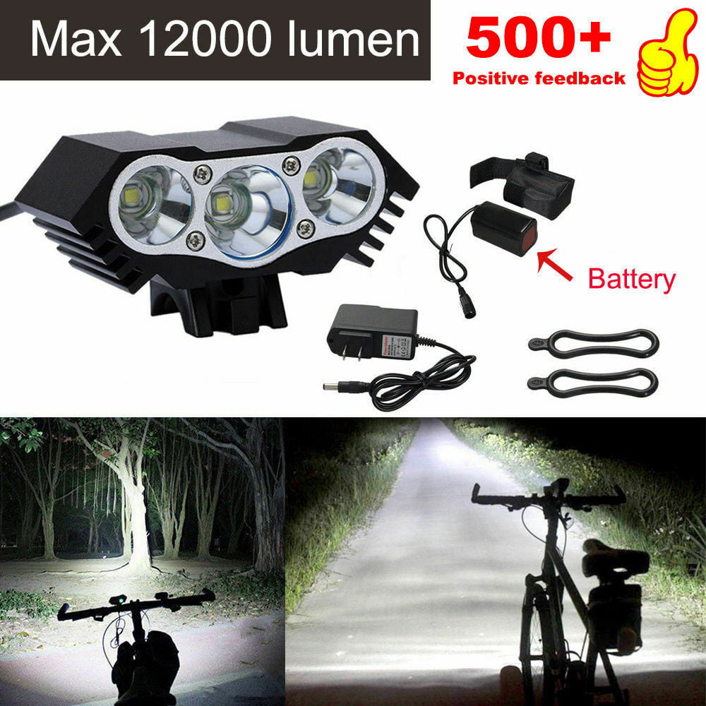 Vastfire 5000LM XM-L T6 White LED Bicycle Front Light Fog Lamp Cycling Headlight 