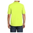thumbnail image 2 of Mafoose Mens Core Blend Jersey Knit Male Polo Safety Green 3XL, 2 of 6