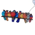 thumbnail image 2 of Naiovety Animal pájaro especies ventana habitación decoración nórdica acrílico y Metal artesanía simulación colgante ornamento para bebé niños Decoración del hogar bandada de pájaros 3 Naiovety HA005315-03, 2 of 6