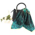 thumbnail image 2 of GHSDFBB 100% Pure Mulberry Silk Small Square Scarf -21''x21''-u2013 Breathable Digital Printed Scarves, 2 of 7