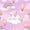 Yellow Pink Purple, variant on Metsweet Magical Unicorn Twin Quilt Set, Princess Castle Butterfly Twin Coverlet Set