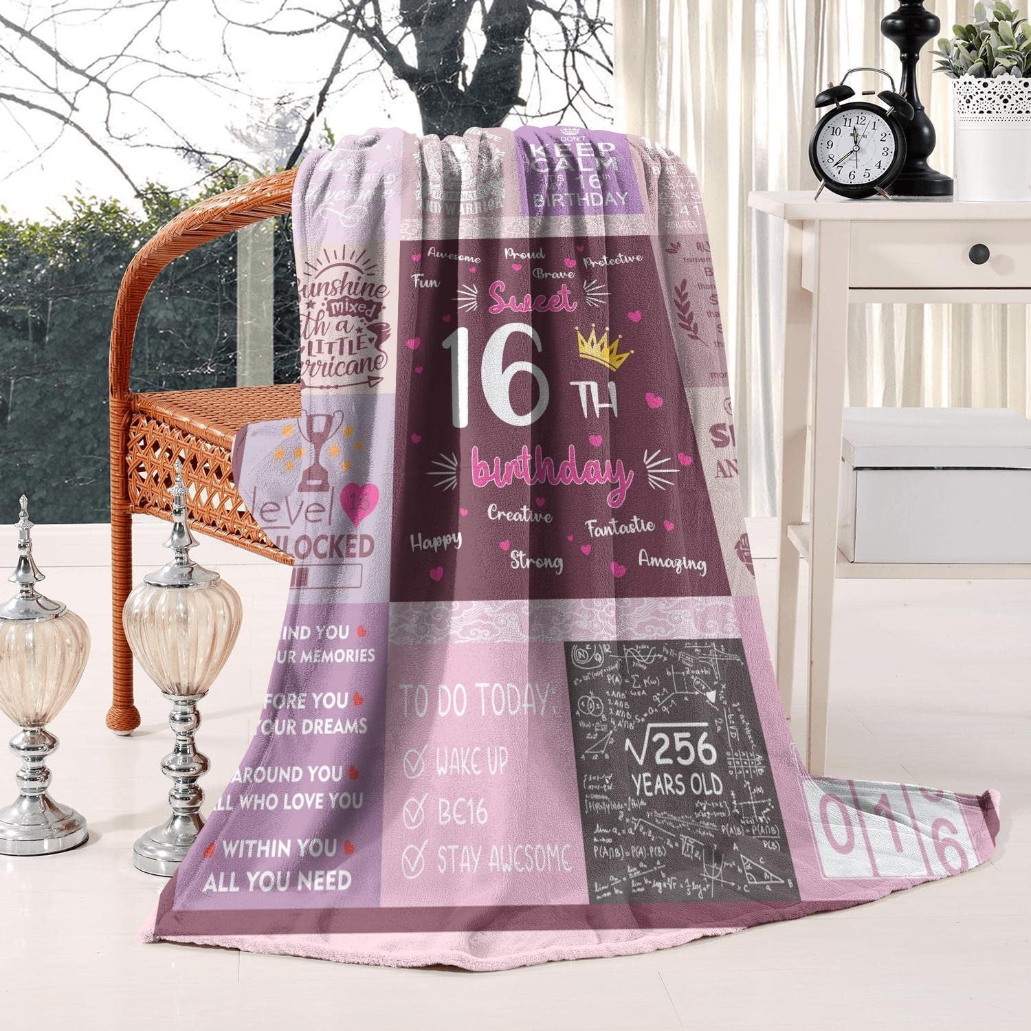 16th Birthday Blanket
