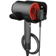 Hair Dryer Holder Wall Mount, Blow Dryer Organizer Wall Mounted,Hair Tool Organizer for Bedroom & Bathroom, Multi-Functional Hair Dryer Rack for Dyson Supersonic