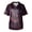 Navy_004, variant on Domuza Halloween Scrub Tops Men Funny Novelty Print V-Neck Short Sleeve Working Uniform Shirts Comfy Soft Relaxed Fit Medical Workwear 4XL