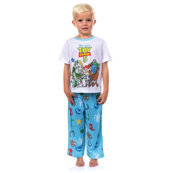 Disney Toy Story 5 Pajamas Toddler Boy's 2-Piece Sleepwear Set