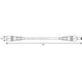 thumbnail image 3 of Everlume Collection Edgelit Recessed 18" Cable with Terminals, 3 of 5