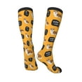 thumbnail image 4 of Fotbe Corgi print Women's Men's Novelty Crew Socks Cotton Socks Knee High Socks for Walking,Running,Nurses,Pregnancy, 4 of 9