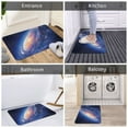 thumbnail image 5 of Galaxy Rugs Washable Cover Floor Rug Carpets Home Decorations for Bathroom Kitchen Bedroom Indoor 31.5x20 inch, 5 of 6