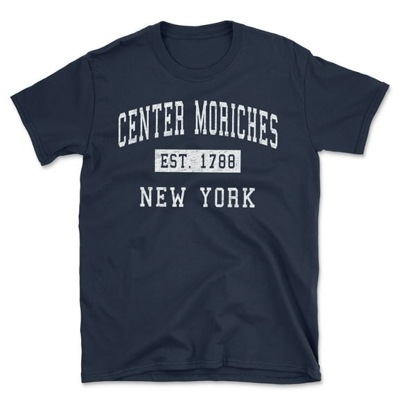 Center Moriches New York Classic Established Men's Cotton T-Shirt