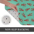 thumbnail image 6 of Pofeuu Cartoon Lobsters 4 Print Flannel Doormats Rug16"x24"Rug Washable Doormats Indoor Outdoor Rugs for Layered Front Door Mats, Porch, Kitchen, Entryway, 6 of 7