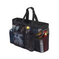 thumbnail image 4 of Innerwin Ladies Beach Bag Large Capacity Tote Bags Multi Pockets Foldable Handbag Mesh Women Lightweight Zipper Toy, 4 of 10